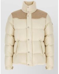 Moncler - Verine Down Jacket High Collar Design - Lyst
