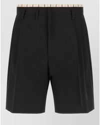 Maison Margiela - Tailored Bermuda Shorts Lining Detail Design - Lyst