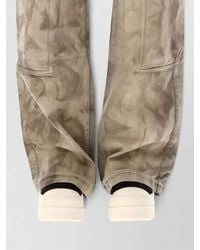 Rick Owens - Denim Low-Rise Loose-Fit Full-Length Cargo Jeans - Lyst