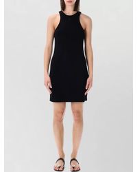 Anine Bing - Cole Racerback Ribbed Sleeveless Mini Dress - Lyst