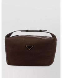 Prada - Rectangular Clutch Bag Top Handle Design - Lyst
