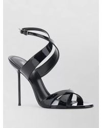 Paris Texas - Lidia Sandal Cross Strap Open Toe Stiletto - Lyst