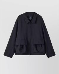 Y-3 - Nylon Blouson Jacket - Lyst