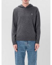 Sporty & Rich - Cashmere Wool Hoodie Regular Fit - Lyst