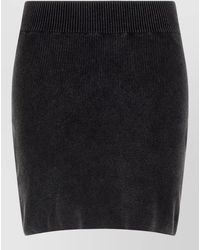 Alexander Wang - Chenille Mini Skirt - Lyst