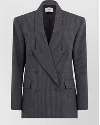 Coperni - Pinstripe Double Breasted Tailored Blazer - Lyst