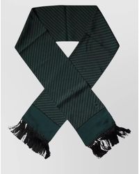 Dolce & Gabbana - Silk Tassel Scarf - Lyst