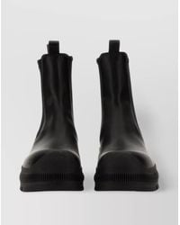 Jil Sander - Leather Chelsea Boots - Lyst