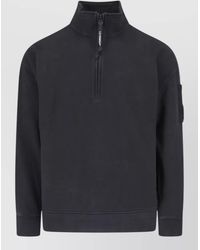C.P. Company - High Collar Jacket Arm Pocket Ribbed Cuffs - Lyst