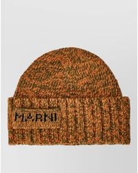 Marni - Cashmere Wool Ribbed Beanie - Lyst