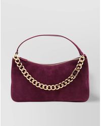 Twinset - Chain Strap Shoulder Bag With Structured Shape - Lyst