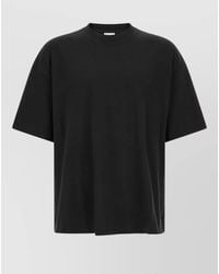 Dries Van Noten - Cotton Oversized Ribbed Crew-Neck T-Shirt - Lyst