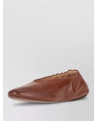 Marsèll - Leather Ballerina Shoes - Lyst