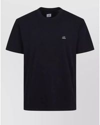 C.P. Company - Logo Cotton Crew Neck Short Sleeve T-Shirt - Lyst