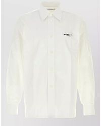 Givenchy - Poplin Shirt Long Sleeves Straight Fit - Lyst