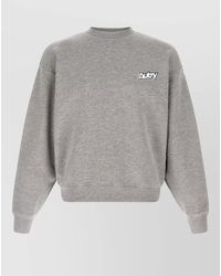Autry - Logo Embroidery Crew Neck Sweatshirt - Lyst