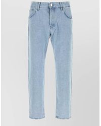 PT Torino - Straight Leg Denim Jeans Five Pocket Design - Lyst