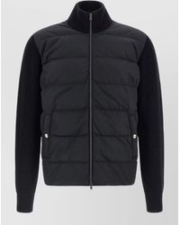 Herno - Merino Wool Quilted Padded Cardigan - Lyst