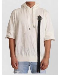 Dolce & Gabbana - Cotton Short-Sleeve Hooded T-Shirt - Lyst