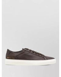 Common Projects - Leather Lace Up Sneakers - Lyst