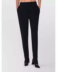 Dries Van Noten - Trousers With Slits And Buttons - Lyst