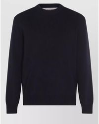 Golden Goose - Ribbed-Knit Cotton Crew-Neck Jumper - Lyst