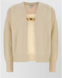 Bottega Veneta - Bouclé Fitted Jacket - Lyst
