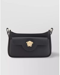 Versace - La Medusa Mini Leather Shoulder Bag - Lyst