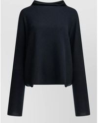 Lisa Yang - Cowl Neck Relaxed Fit Long Sleeve Top - Lyst