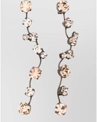 forte_forte - Crystal-Embellished Drop Earrings - Lyst