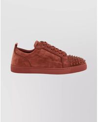 Christian Louboutin - Stylish Low Top Sneakers With Studded Design - Lyst