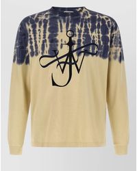 JW Anderson - Anchor Ribbon Graphic Long Sleeve T Shirt - Lyst