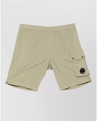 C.P. Company - Swim Shorts Elastic Waistband Cargo Pocket - Lyst