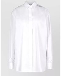 Dondup - Regular Fit Shirt Collar Cuff Detail Long Sleeves - Lyst