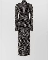 Missoni - High-Neck Long Dress - Lyst