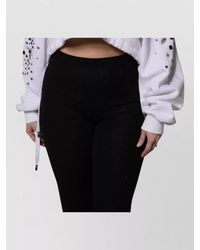 Dolce & Gabbana - Embellished Cropped Sweater Long Sleeves Pearls - Lyst