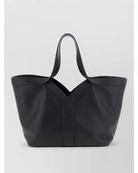 Saint Laurent - Y Small Leather Tote Bag - Lyst