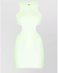 Reina Olga - Sleeveless Bodycon Minidress With Cut-Out - Lyst