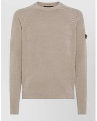 Peuterey - Knit Sweater Raglan Sleeves Ribbed Cuffs Hem - Lyst