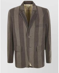 Uma Wang - Jacal Jacket Chest Pocket Front Flap Pockets - Lyst