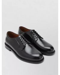 Sebago - Leather Lace Up Shoes Round Toe - Lyst