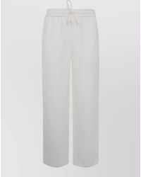 Ami Paris - Drawstring Waist Shorts Side And Back Pockets - Lyst