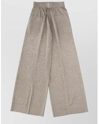 Circus Hotel - Tailored Pants Wide Leg Back Pockets - Lyst