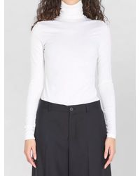Celine - High-Neck Slim-Fit Top - Lyst