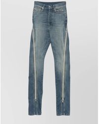 Rick Owens - Denim Flared Trousers - Lyst