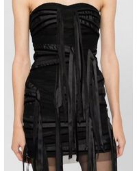 The Attico - Off-The-Shoulder Mini Dress - Lyst