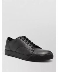 Lanvin - Lace Up Sneakers Round Toe Lightweight Rubber Sole - Lyst