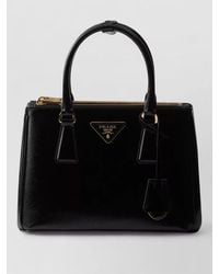 Prada - Shoulder Bag Tone Hardware Top Handle - Lyst