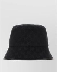 Gucci - Gg Fabric Bucket Hat Wide Brim - Lyst
