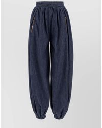 Valentino Garavani - Denim Track Pants - Lyst